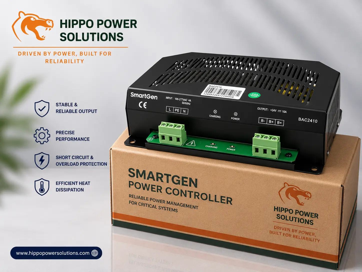 SmartGen BAC2410 battery charger