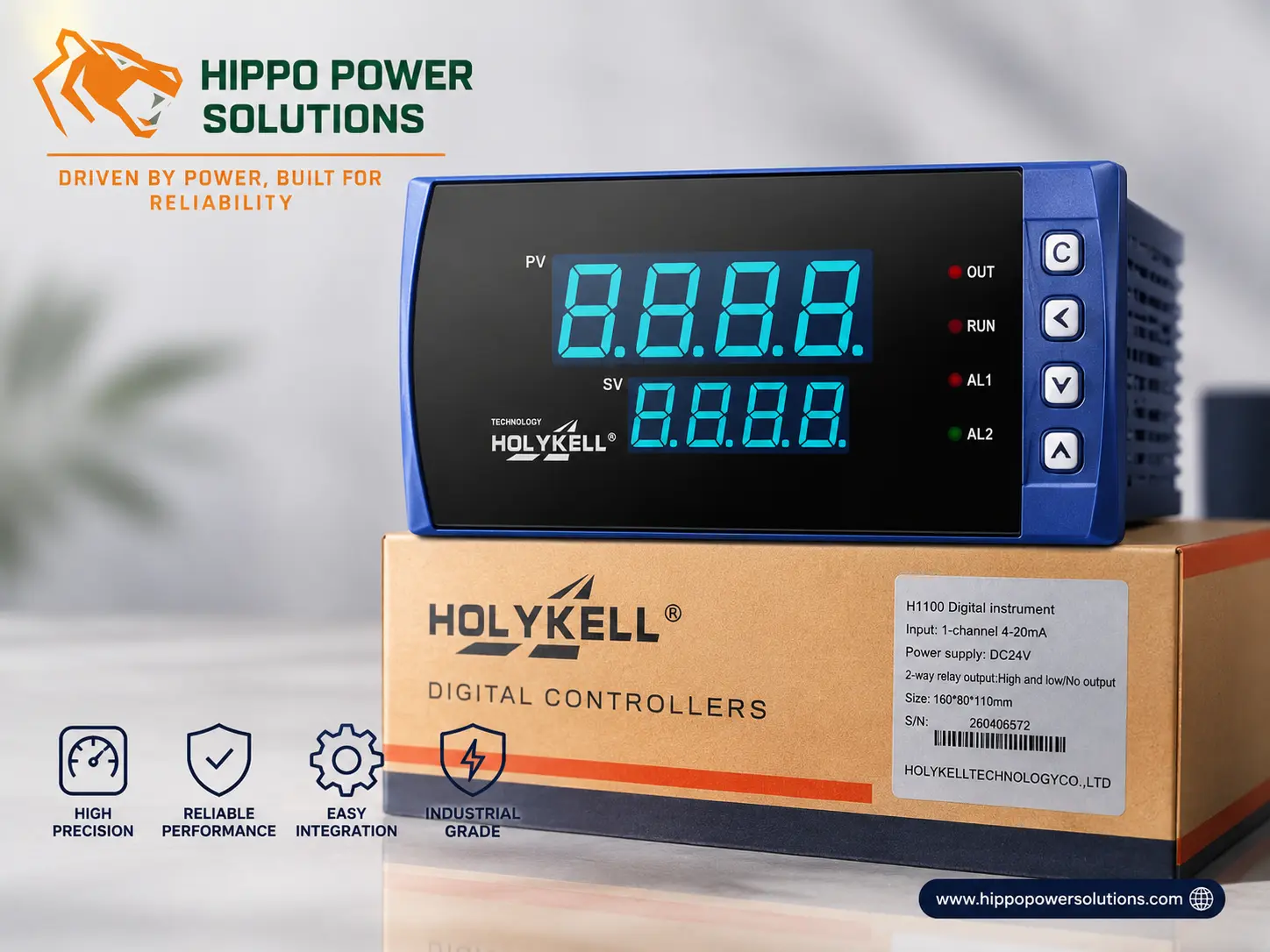 Holykell H1100 fuel level instrument