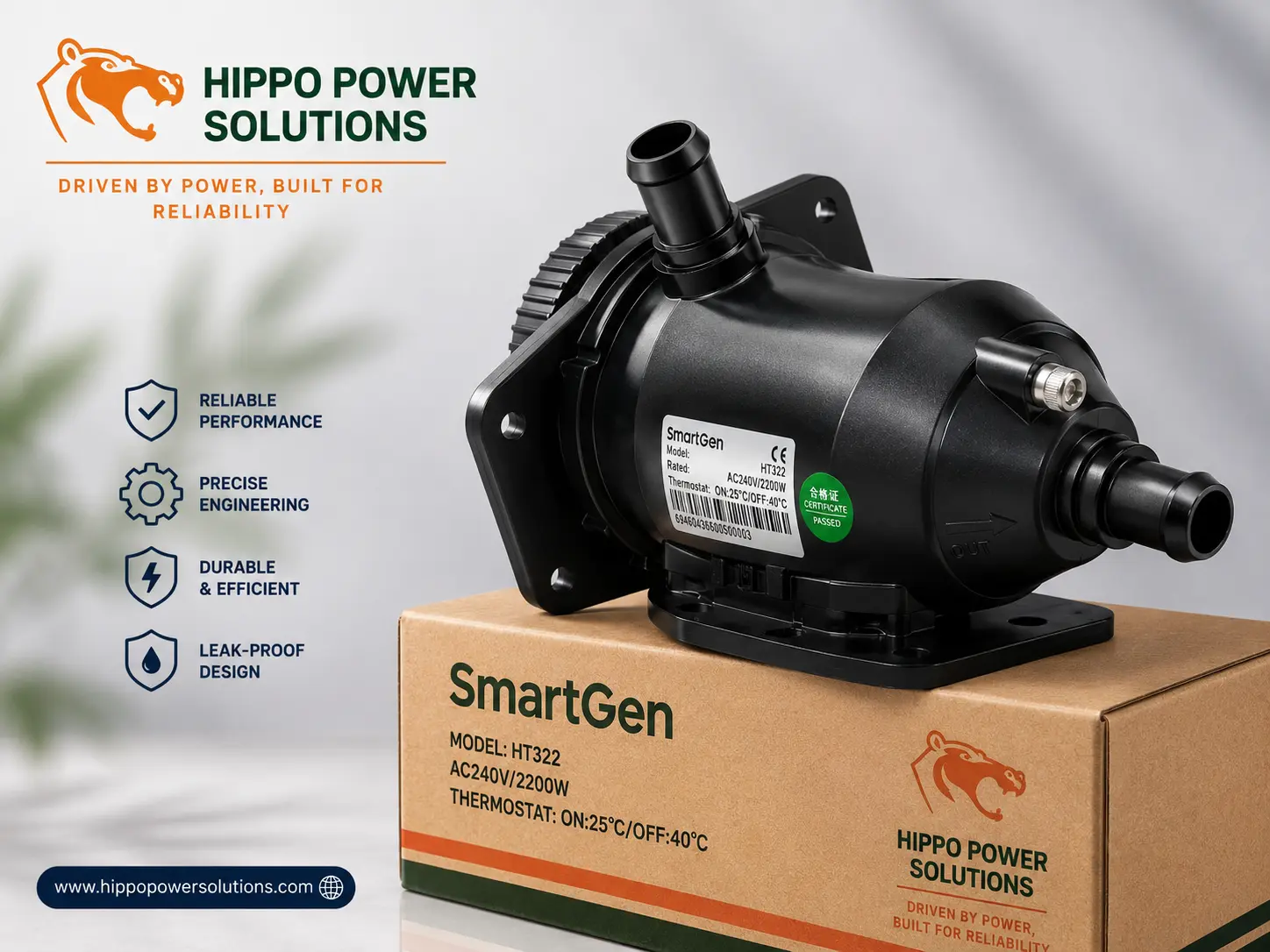 SmartGen HT322 coolant heater