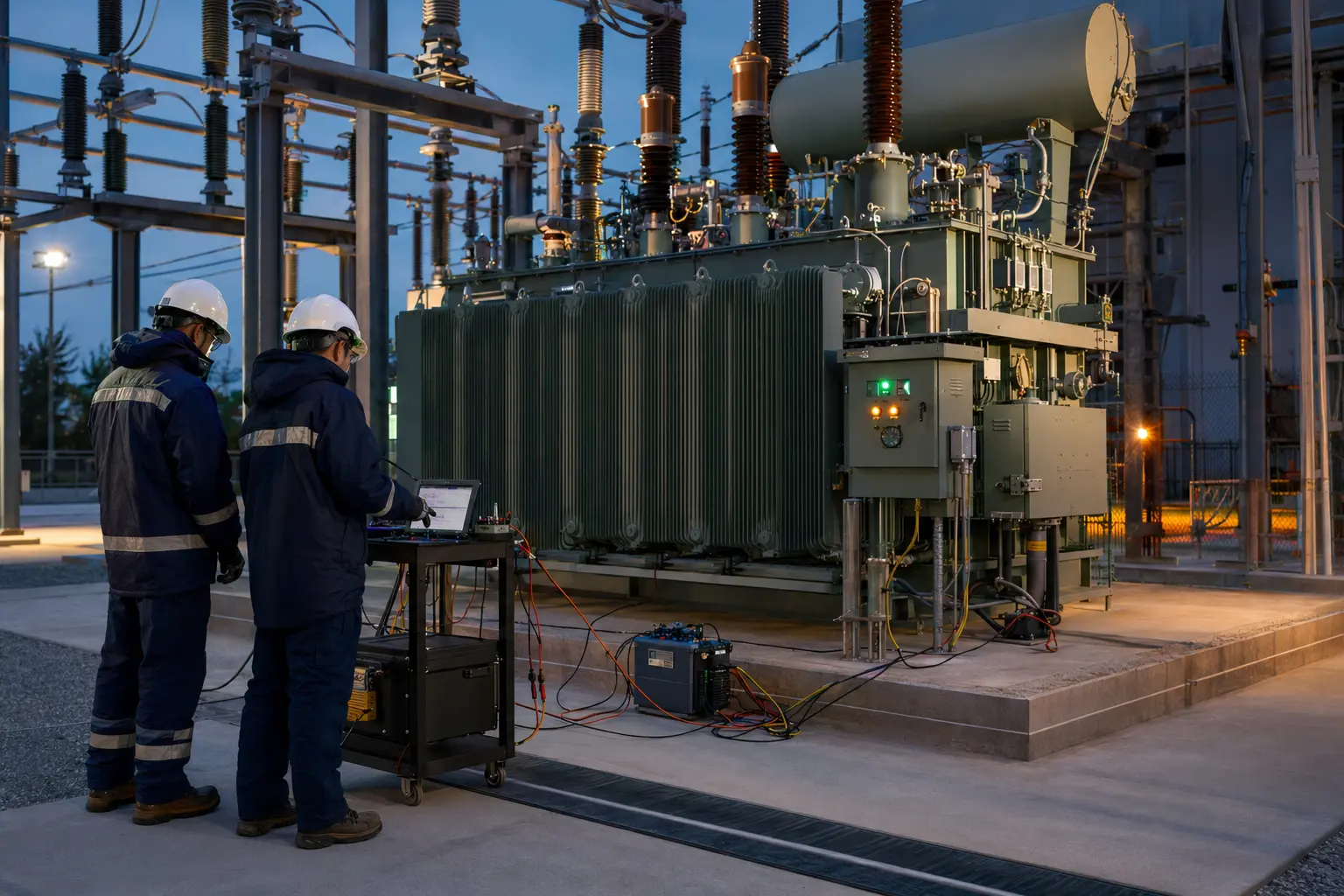 Transformer installation, testing and commissioning